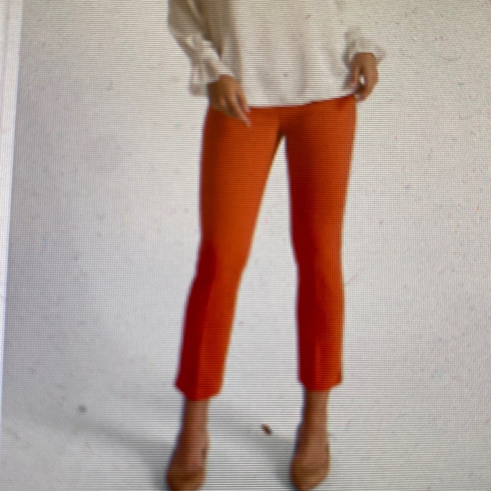 Neiman Marcus Lisa Pant -Premiere Stretch Coral